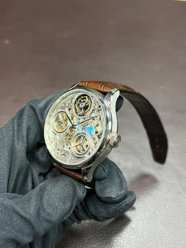 IWC Portuguese Tourbillon Mystere Squelette